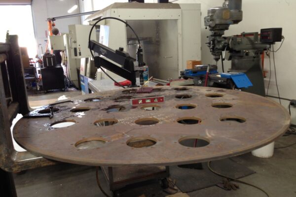 Gallery 018 SchGo Waterjet Cutting Large Flanges